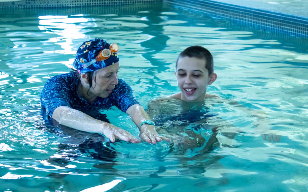 Stowe Swim Coach Attends Adaptive Aquatics Clinic