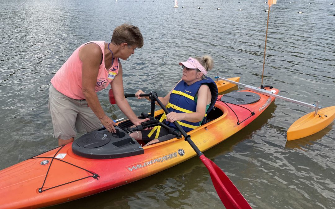 One Woman, a Kayak and a Vision