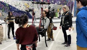 adaptive rock climbing workshop