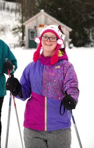 Jenna had fun Nordic Skiing with GMAS at the Craftsbury Outdoor Center.