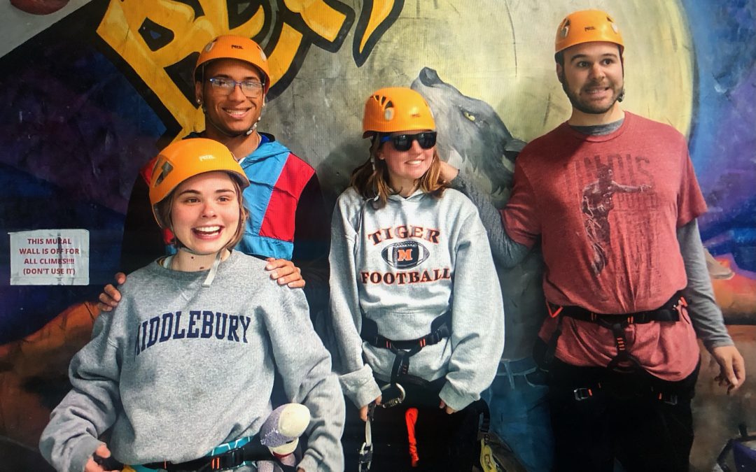Friends Reach New Heights with GMAS Rock Climbing Program