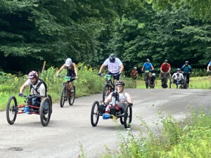 Adaptive riders reach the summit at Race to the Top of VT.