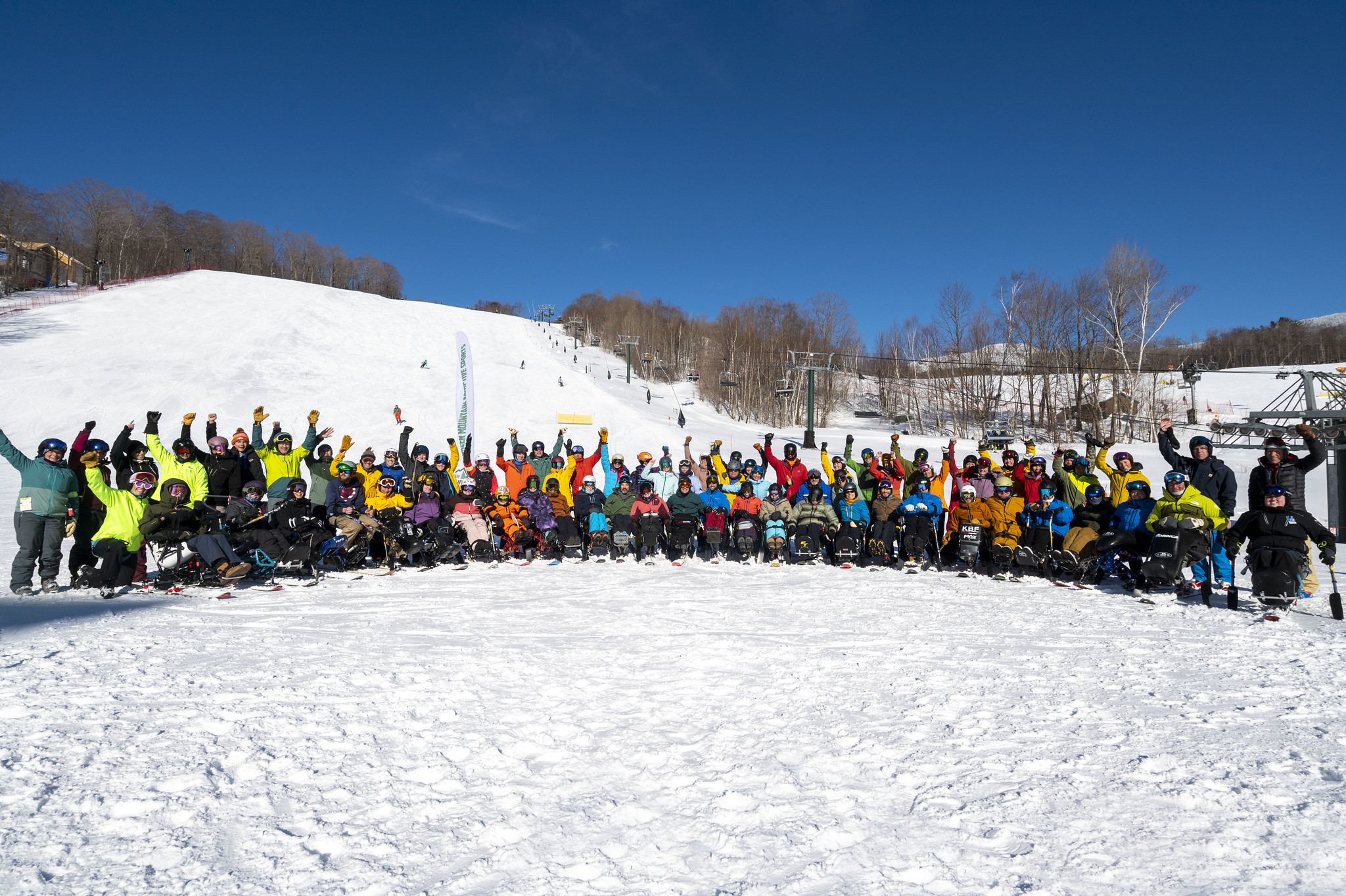 The gang at the 2025 Stowe Monoski Camp.