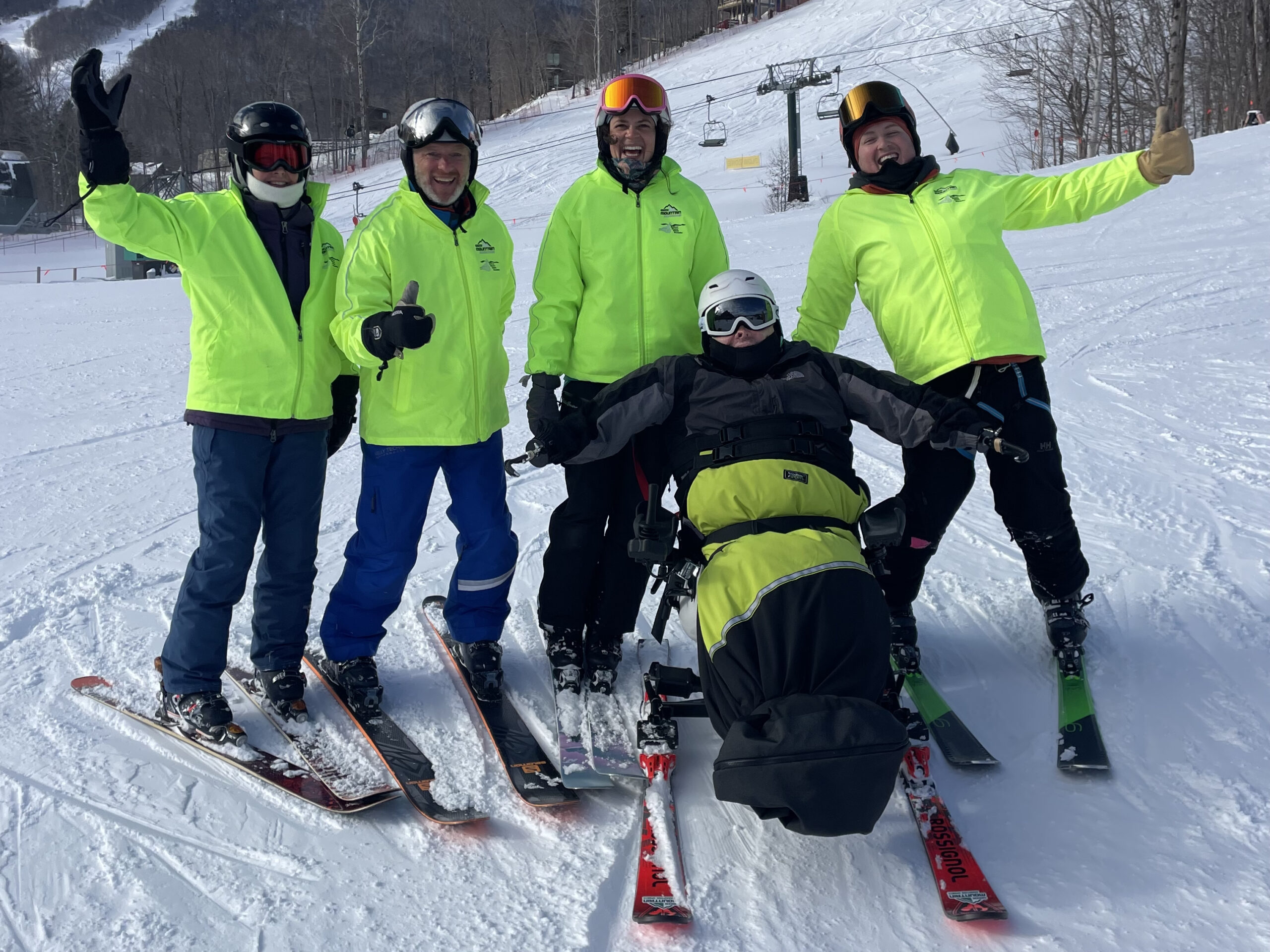 Stowe TetraSki and Snow’Kart Program Brings Joy all Around