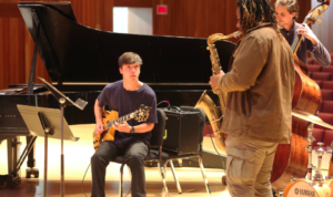 Guitarist Dan Greenleaf and his jazz band.