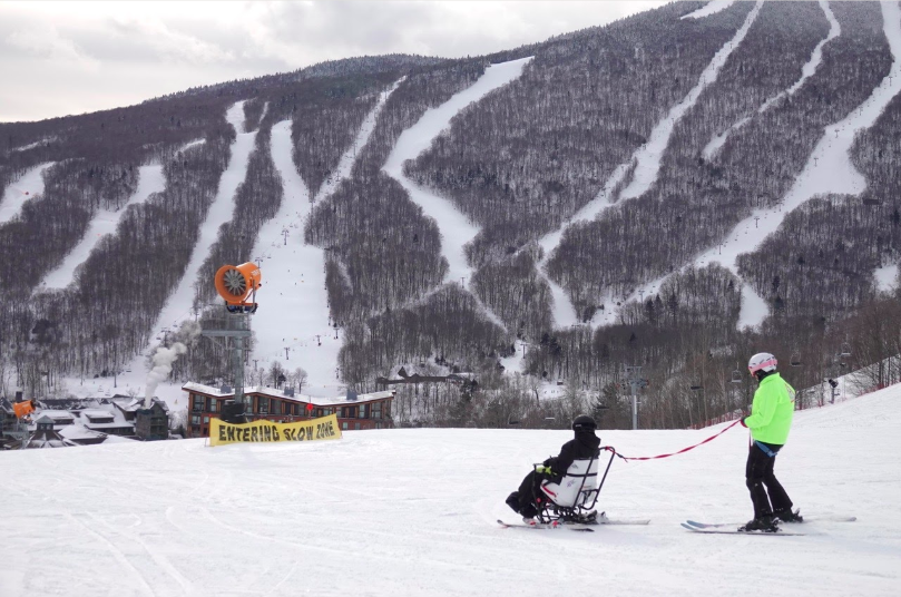 Amy Skiing