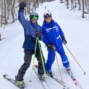 Tom has helped a lot of skiers regain their independence through adaptive ski lessons.
