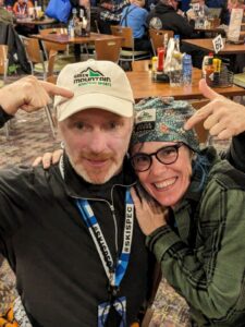 Tom and Carol sharing a nice moment and good laughs together.