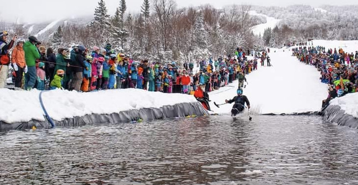 Julio Pond Skimming at Saddle Back in 2024