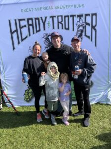The Dougherty Family at the Heady Trotter